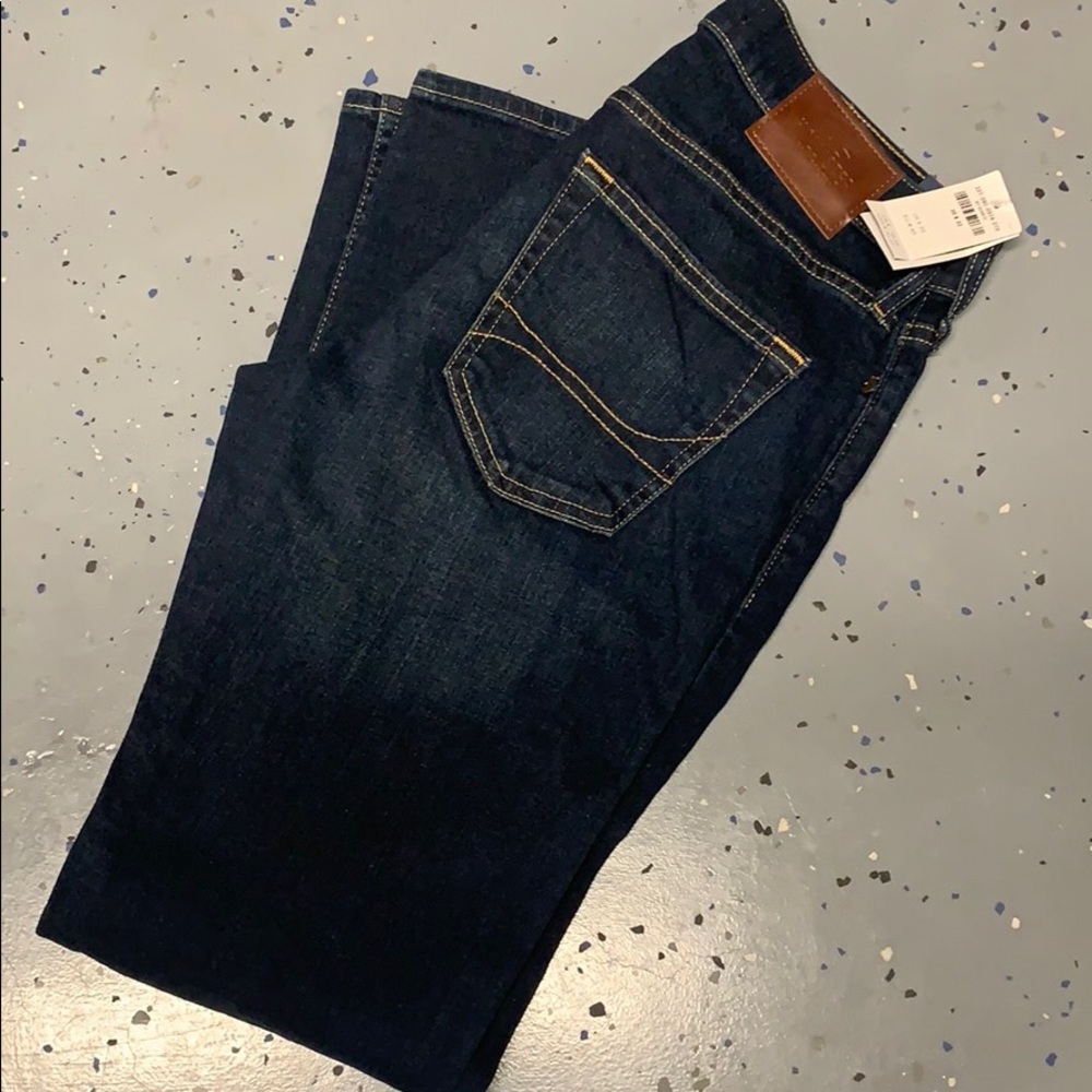 Hollister Dark Blue Skinny Jeans 30x32